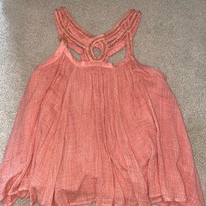 Altered State flowy pink top